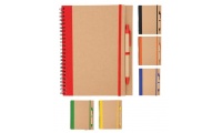 Caderno em Carto Reciclado + Esferogrfica TUNEL