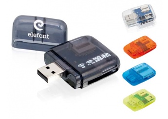 Leitor de Cartes de Memria USB 2.0 ARES