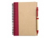 Caderno com 70 folhas de papel reciclado + esferogrfica SONORA PLUS
