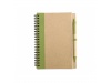 Caderno com 70 folhas de papel reciclado + esferogrfica SONORA PLUS