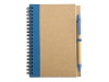 Caderno com 70 folhas de papel reciclado + esferogrfica SONORA PLUS