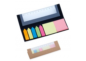 Rgua Porta-Notas + Notas Adesivas Post-It HENSA