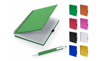 Caderno + Esferogrfica em Carto Reciclado Koguel