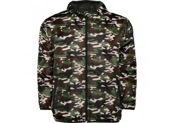 Capa de chuva Camuflado com capuz Homem Angelo