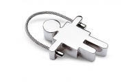 Porta-chaves com forma de menino