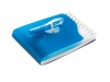 Mini-caderno de espiral com 68 folhas