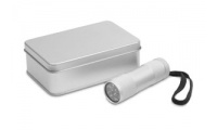 Lanterna de alumnio com 9 luzes LED