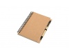 Caderno reciclado 70 pginas de papel reciclado + esferogrfica BLOQUERO