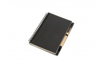 Caderno reciclado 70 pginas de papel reciclado + esferogrfica BLOQUERO