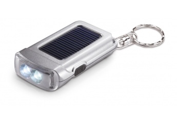 Porta-chaves com lanterna solar