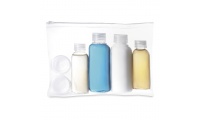 Bolsa ideal para viagens em avio com 6 frascos
