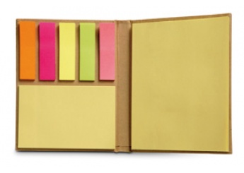 Set de notas com capa rija de carto reciclado RECYCLO