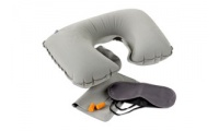 Conjunto de viagem: Bolsa + Almofada + Mascara + Tampes