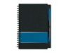 Caderno 70 folhas com bloco de notas + caneta