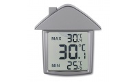 Termmetro em forma de casa