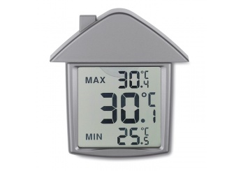 Termmetro em forma de casa