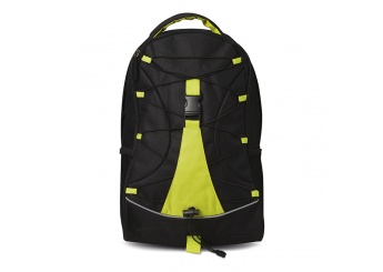 Mochila com bolsos laterais em rede