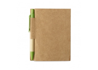 Caderno de bolso em material reciclado com 80 pginas CARTOPAD