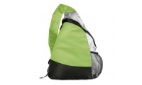 Mochila com bolso de malha lateral
