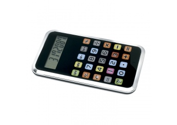 Calculadora de 8 dgitos com teclado plano