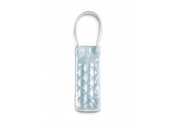 Bolsa trmica transparente para uma garrafa