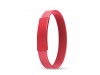 Pulseira colorida em silicone