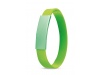 Pulseira colorida em silicone