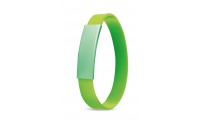 Pulseira colorida em silicone