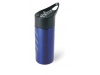 Garrafa em metal com palhinha transparente 500ml