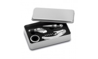 Conjunto para vinho com 4 acessrios