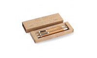 Conjunto de caneta + lapiseira em Bambu BAMBOOSET