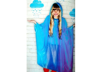 Capa de chuva dobrvel para crianas