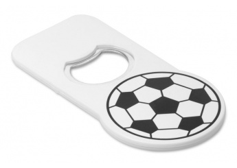 Descapsulador com impresso de bola de futebol