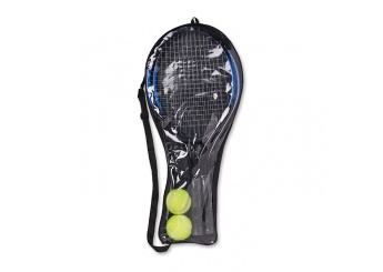 Conjunto de Tennis com 2 raquetes e 2 bolas