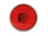 Luz intermitente LED vermelha com clip