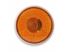 Luz intermitente LED vermelha com clip