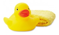 Pato de borracha para banho