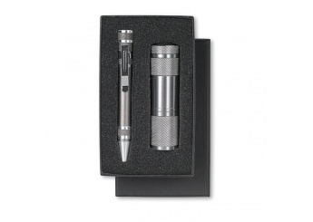 Conjunto de lanterna de 9 LED e set de ferramentas