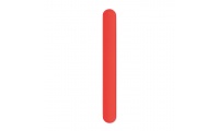 Pulseira de Silicone com fecho de boto