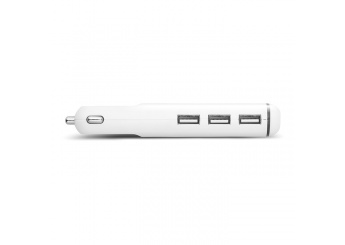 3 Portas USB 2.0 + carregador de carro  