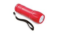 Lanterna com 9 leds feita de ABS com ala