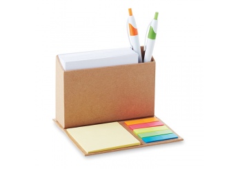 Suporte de bloco de notas e caneta