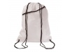 Grande saco de cordo com bolso frontal