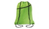 Grande saco de cordo com bolso frontal