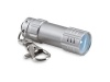 Pequena lanterna de alumnio com 3 luzes LED