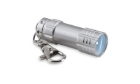 Pequena lanterna de alumnio com 3 luzes LED