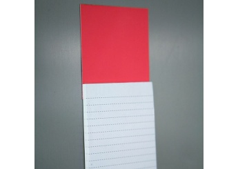 Caderno com man Fridge