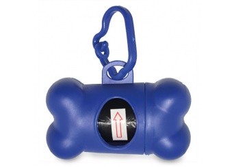 Porta-sacos em forma de osso