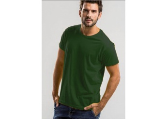 T-shirt LUANDA Homem Verde Floresta 150grs 3XL