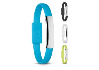 Pulseira com cabo micro USB CABLET